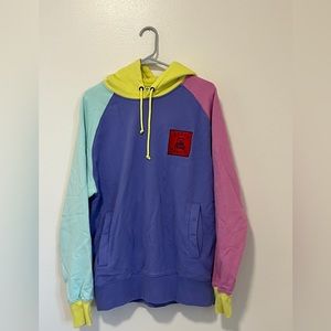 Teddy Fresh 2017 Ethan Hila Klein Colorblock Hoodie Hooded Sweatshirt Medium